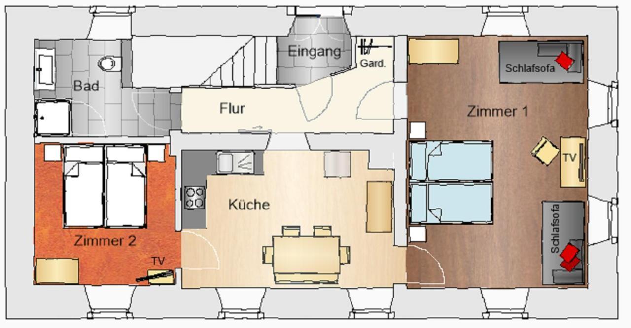 Landhausgarten Bunzmann Berg  Eksteriør bilde
