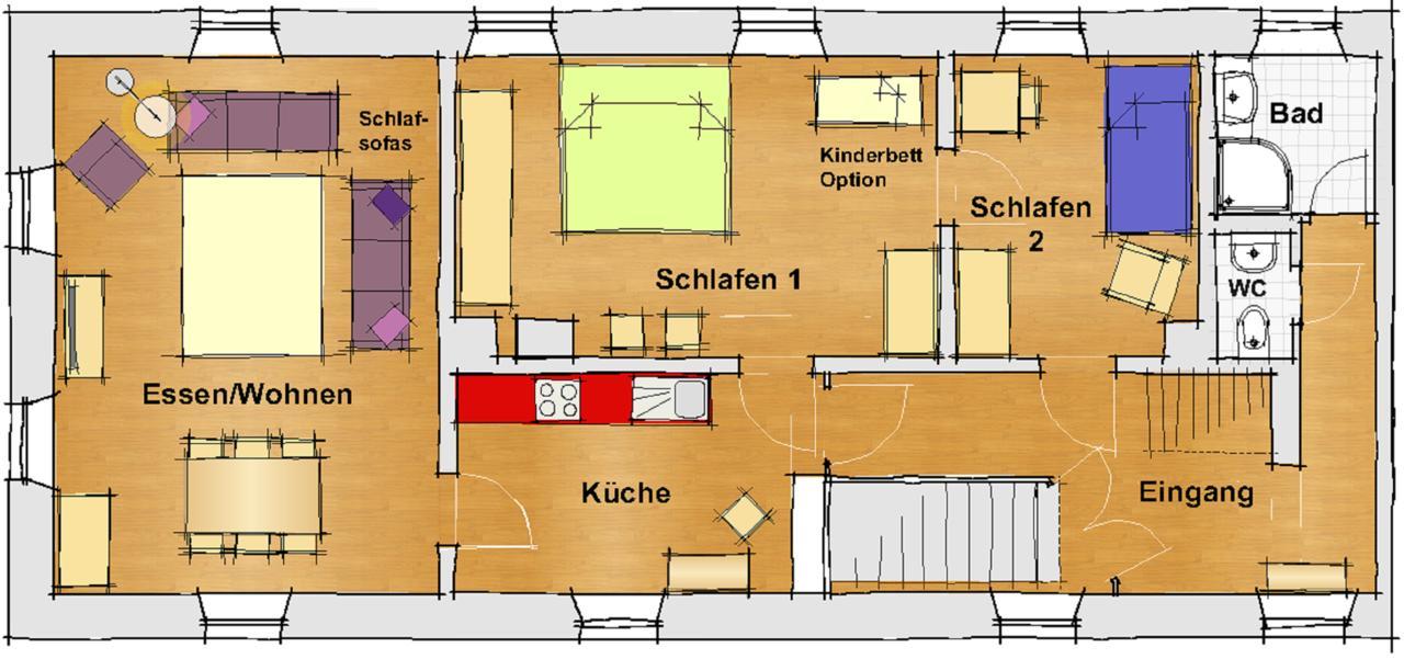 Landhausgarten Bunzmann Berg  Eksteriør bilde
